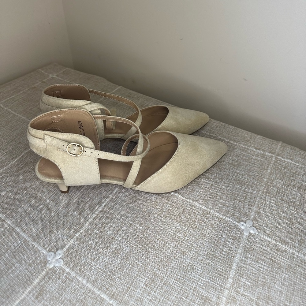 IDIFU Shoes Nude Suede Classic
